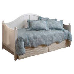 Bermuda Storage Twin Daybed in Brushed White