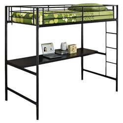 Louise Twin Over Twin Storage Bunk Bed in Espresso