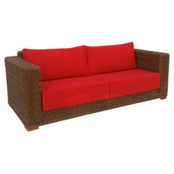 Grand Cayman Loveseat in Caramel