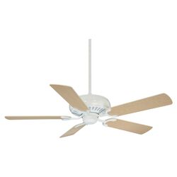 Johnson 1 Light Hugger Ceiling Fan in Silver