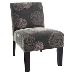 Monaco Gabrielle Slipper Chair in Moss