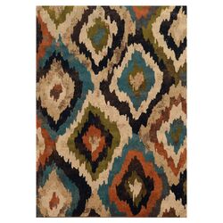 Franklin Geometric Green Rug