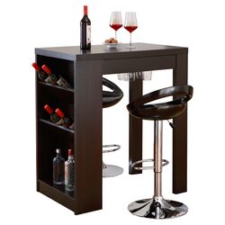 Swizzle Adjustable Barstool in Red