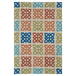 Dartmouth All Over Ivy & Terracotta Rug