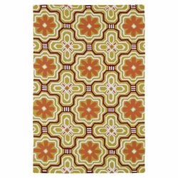 Miami Floral Brown & Ivory Rug