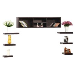 Designs2Go Classic Glass 4 Shelf Bookcase