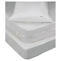OrthoTherapy Memory Foam with Gel Traditional Pillow in White