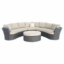 Sedona 3 Piece Seating Group in Charcoal Black