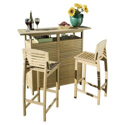 Metropolitan 5 Piece Seating Group in Espresso with Tan Cushions