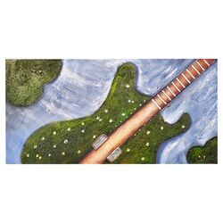 Beyond The Stick Fence Canvas Art