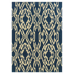 Meridian Silhouette Floral Mocha Rug