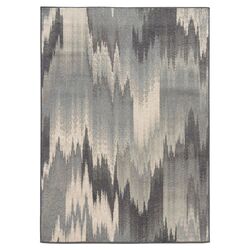 Ester Abstract Beige & Blue Rug