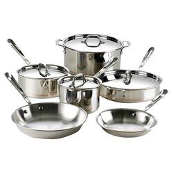 All-Clad Stainless Steel 5 Piece Cookware Set