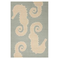 Brockton Brown & Gold Floral Rug