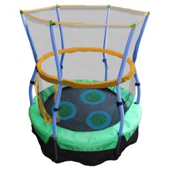 Spencer 15' Oval Trampoline & Safety Enclosure in Purple