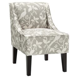 Marlow Bardot Slipper Chair in Robins Egg