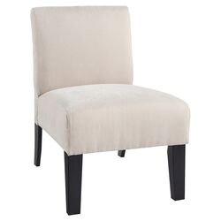 Marlow Bardot Slipper Chair in Teal