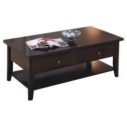 Coffee Table in Rich Brown
