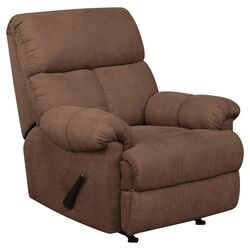 Shaw Ergonomic Recliner & Ottoman in Cafe