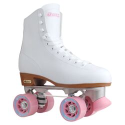 Rink Girl's Roller Skates in White