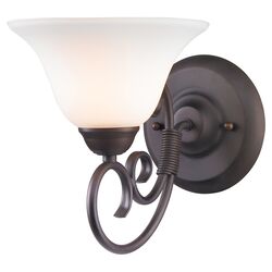 Raleigh 1 Light Wall Sconce in Peruvian Silver