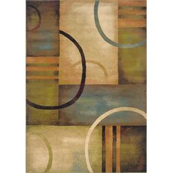 Westford Abstract Green & Blue Rug