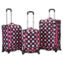 Elevate 4 Piece Spinner Luggage Set in Navy