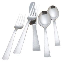 Riviera 5 Piece Porcelain Place Setting in White