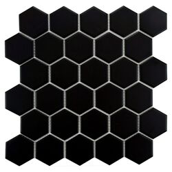 Modern Mosaic Tile in Fauve (Set of 10)