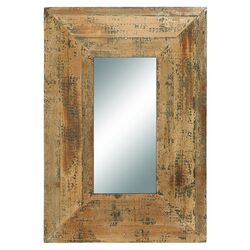 Rectangle Mirror in Antique Brown