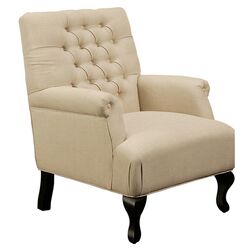 Roma Armchair in Ivory