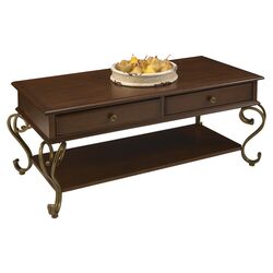 St. Ives Coffee Table in Cinnamon Cherry