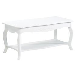 Contour Coffee Table in White