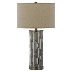 Candice Olson Loyd Table Lamp in Antique Brass