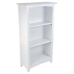 Avalon Bookcase in White