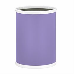 Oval Waste Basket in Lavender