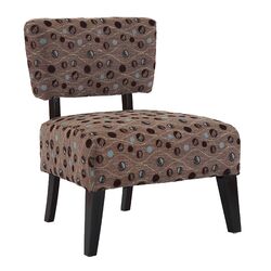 Delano Sphere Chair in Brown