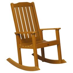 Lynnport Rocking Chair in Toffee