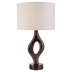 Modern Abstract Table Lamp in Brown