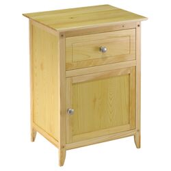 1 Drawer Nightstand in Natural