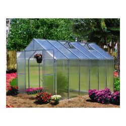 Polycarbonate Commercial Greenhouse in Clear