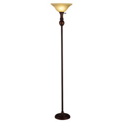 Torchiere Lamp in Copper Torchiere Lamp in Copper