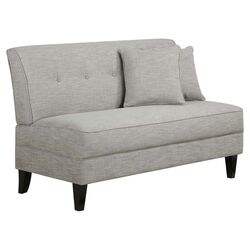 Velda Lounge Chair in Gray