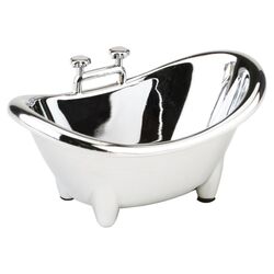 Bath Tub Ring Holder in Chrome