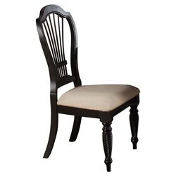 Wilshire Side Chair in Black (Set of 2)