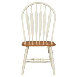 Windsor Side Chair in Heritage Oak & Pearl