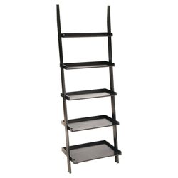 American Heritage Ladder Bookshelf in Black