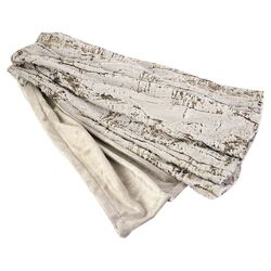 Norfolk Throw Blanket in Ivory