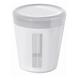 Oblo Storage Jar in White