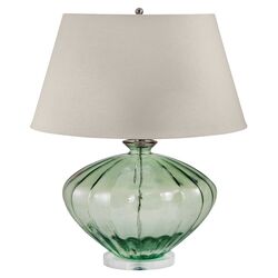 Melon Table Lamp in Green